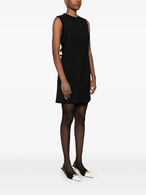 SANDRO cut-out detail dress - Black