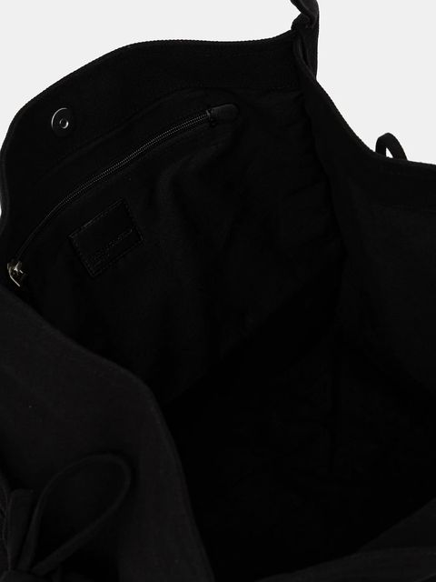 Karl Lagerfeld Jeans torebka bawełniana kolor czarny B1W50082