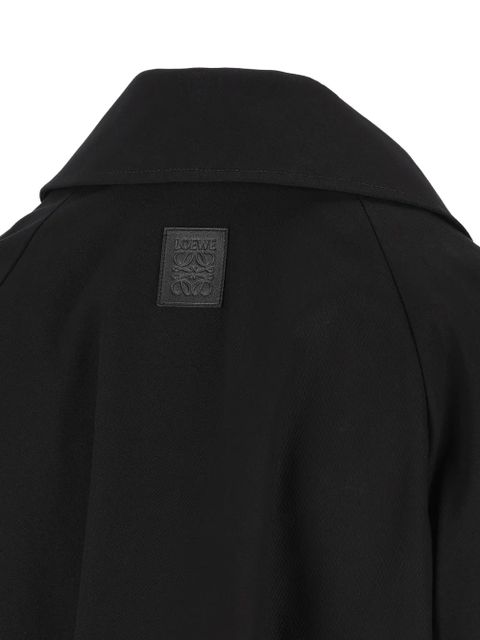 LOEWE belted balloon-silhouette jacket - Black - zdjęcie produktu nr 2