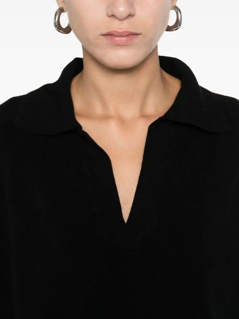 SOLOTRE V-neck sweater - Black