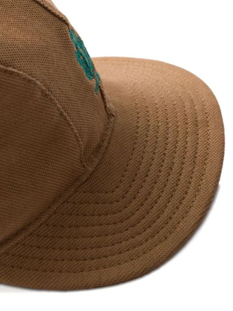 Prada old piqué baseball cap - Neutrals