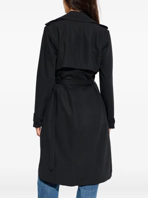 Burberry belted-detail midi dress - Black