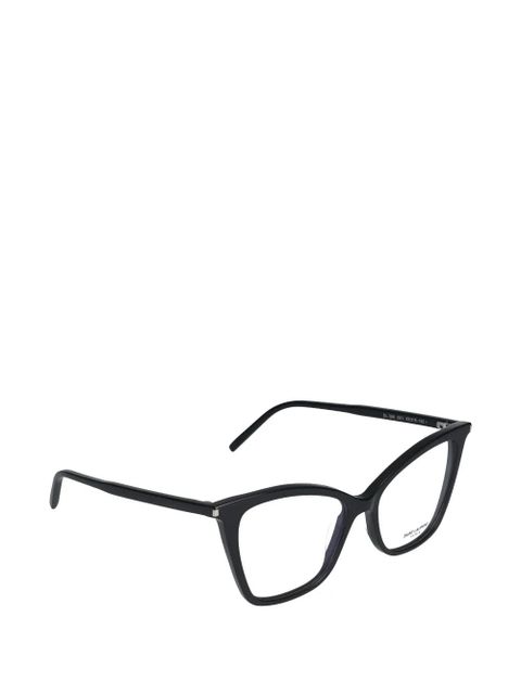 Saint Laurent Eyewear SL 386 cat-eye frame glasses - Black