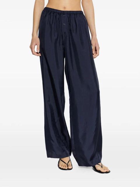 Róhe silk trousers - Blue