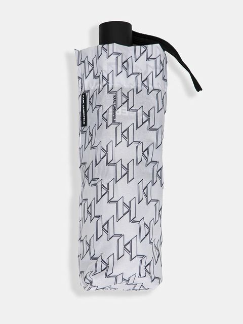Karl Lagerfeld parasol K/ESSENTIAL kolor biały A1W50058
