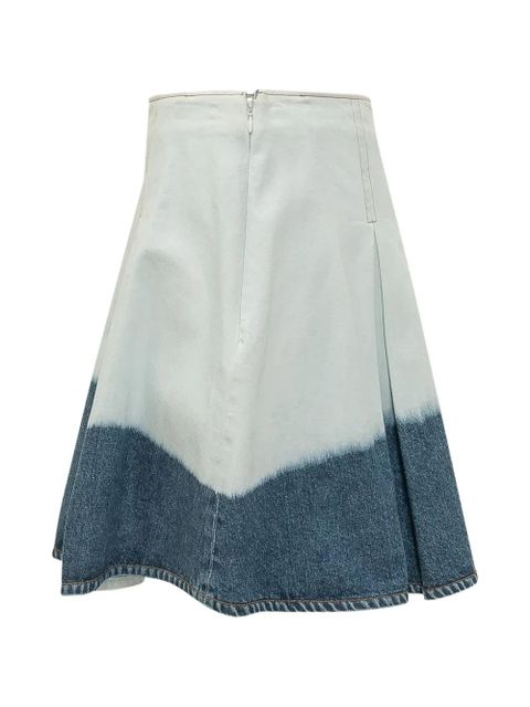 Marni dip-dye skirt - Blue
