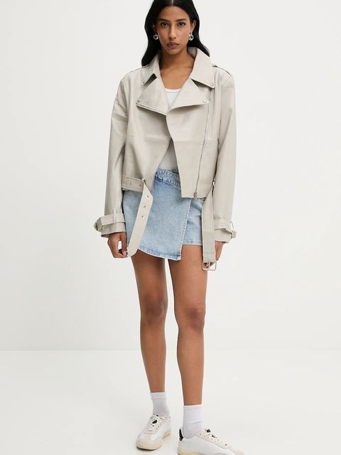 Answear.LAB ramoneska kolor beżowy przejściowa