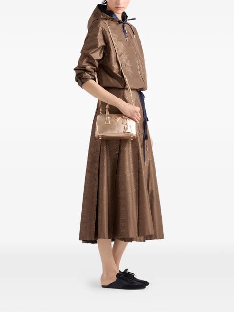 Prada mini Galleria patent leather tote bag - Pink - zdjęcie produktu nr 2