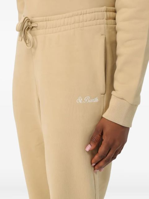 MC2 Saint Barth logo-embroidered track pants - Neutrals