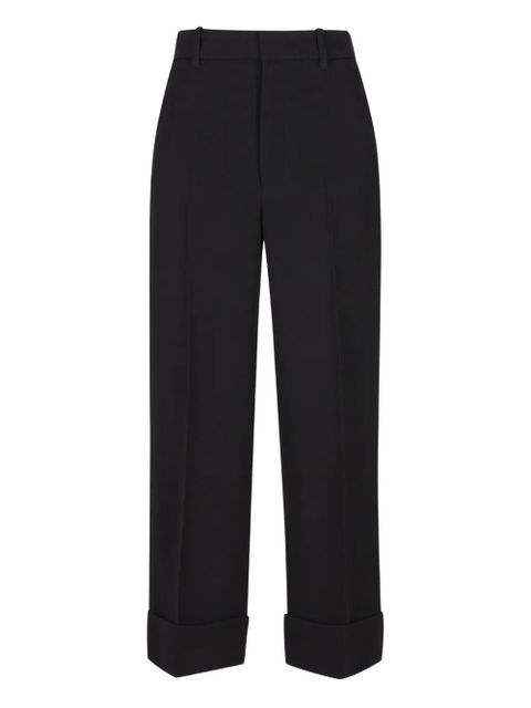 Gucci turn-up hem trousers - Black - zdjęcie produktu nr 1
