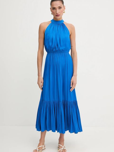 Morgan sukienka kolor niebieski maxi rozkloszowana RAMAGE - zdjęcie produktu nr 1
