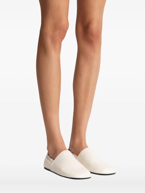 KHAITE Banks ballet flats - White