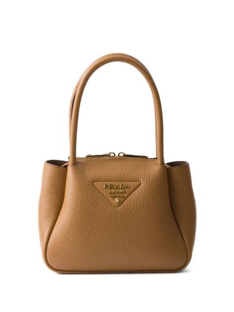 Prada leather mini bag - F03V8 CARAMEL - zdjęcie produktu nr 1