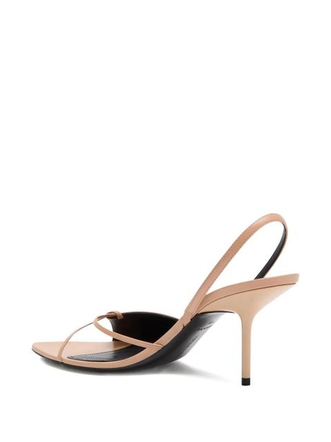 Victoria Beckham 75mm leather sandals - Neutrals - zdjęcie produktu nr 2