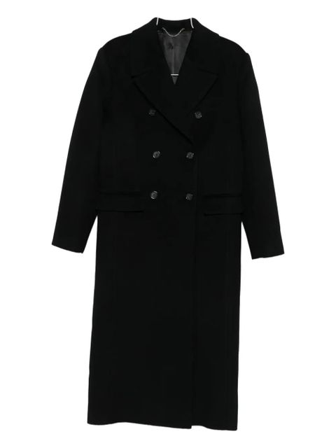 TOTEME double-breasted coat - Black