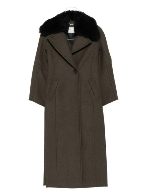 Blumarine single-breasted coat - Green