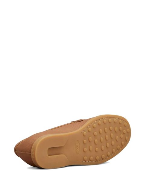 Tod's metal trim loafers - Neutrals