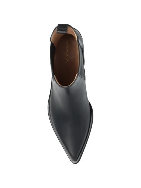 Gianvito Rossi pointed-toe ankle boots - Black - zdjęcie produktu nr 2