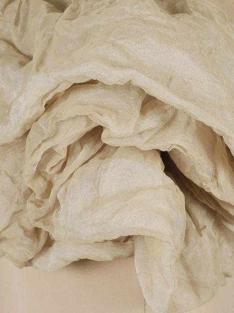 Max Mara ruffle-detail midi skirt - Neutrals