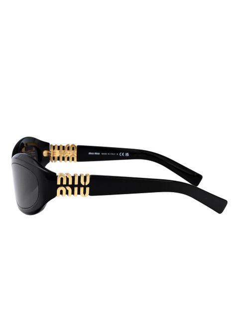 Miu Miu Eyewear cat-eye tinted sunglasses - Black - zdjęcie produktu nr 2