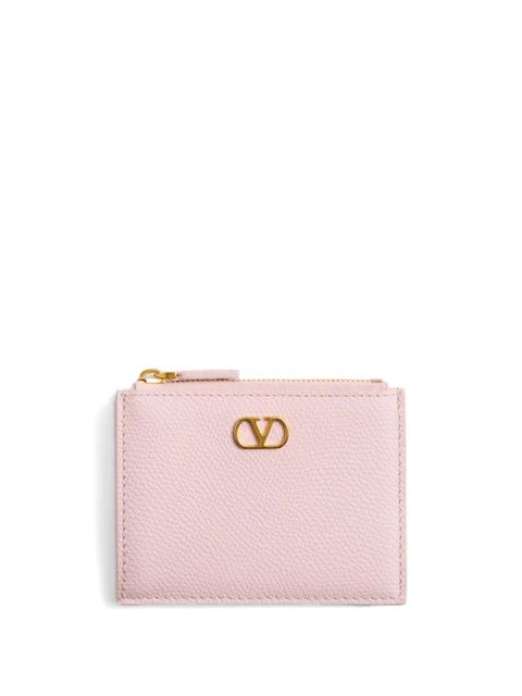 Valentino Garavani VLogo Signature card holder - Pink - zdjęcie produktu nr 1