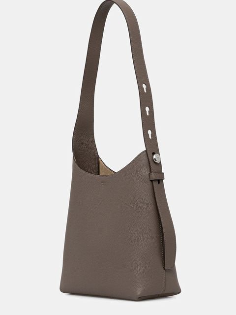 Tory Burch torebka skórzana Romy Small kolor brązowy 175172-250