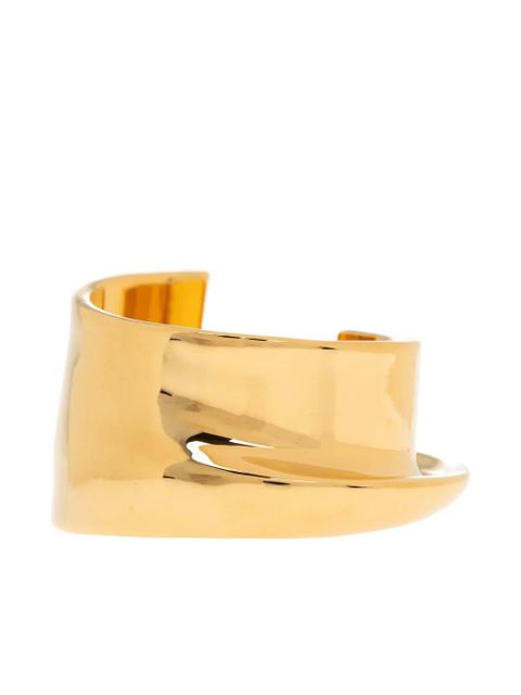 Jacquemus curved gold bracelet - Yellow - zdjęcie produktu nr 1