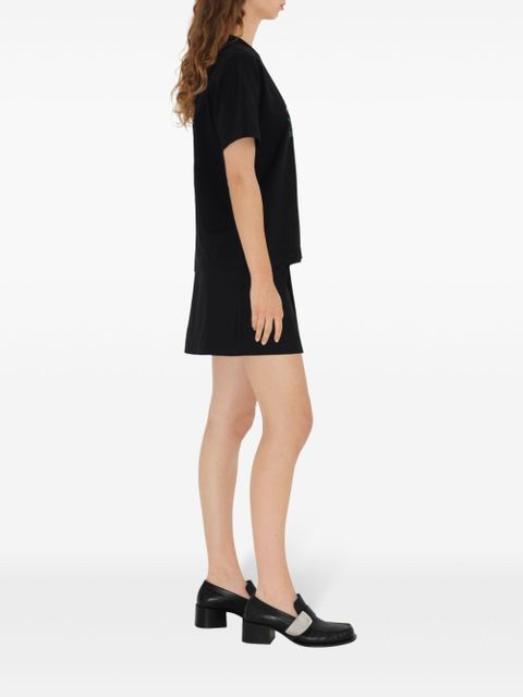 Burberry daisy-logo cotton T-shirt - Black