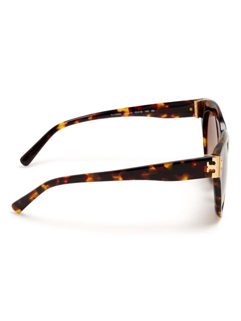 Tory Burch tortoiseshell sunglasses - Brown - zdjęcie produktu nr 2