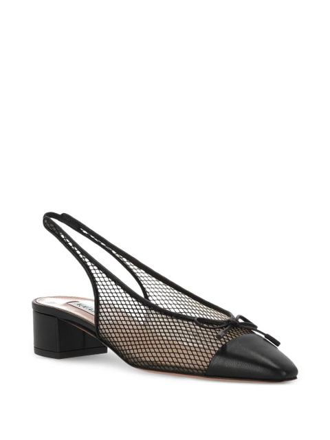 Aquazzura slingback heeled pumps - White - zdjęcie produktu nr 2