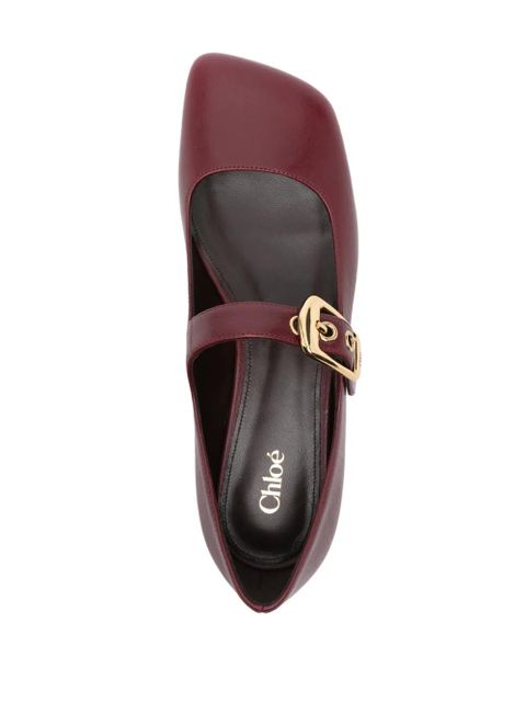 Chloé Polly ballet flats - Red