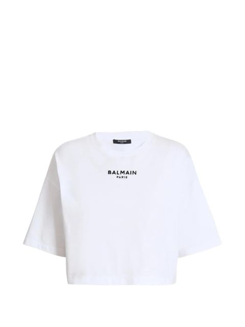 Balmain Balmain Paris embroidered T-shirt - White - zdjęcie produktu nr 1