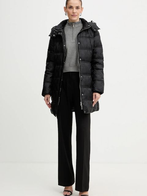 Guess kurtka IMMA kolor czarny zimowa W5BL44 W2912 - zdjęcie produktu nr 2