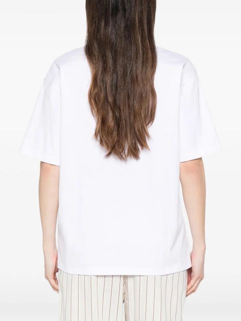 GANNI logo T-shirt - White