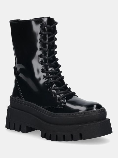 Steve Madden workery Coast damskie kolor czarny na platformie 11002681 - zdjęcie produktu nr 1