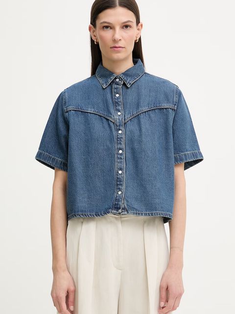 Levi's koszula damska jeansowa LOGAN SS DENIM - zdjęcie produktu nr 2