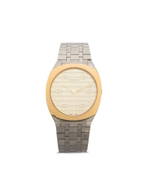 Gucci 25H 34mm - Gold - zdjęcie produktu nr 1