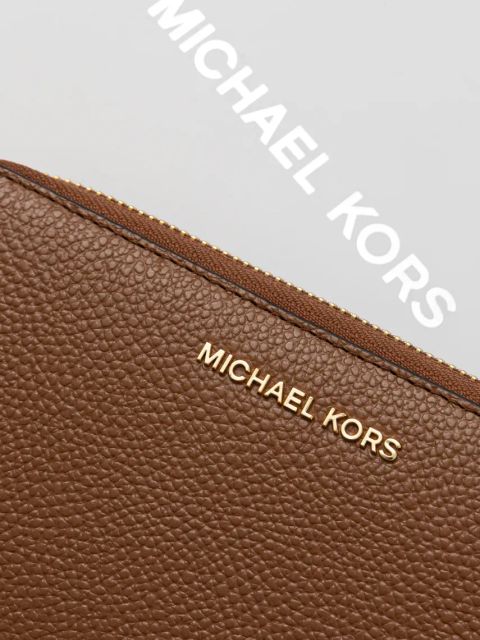 MICHAEL Michael Kors portfel skórzany damski kolor brązowy 32F6GM9E3L