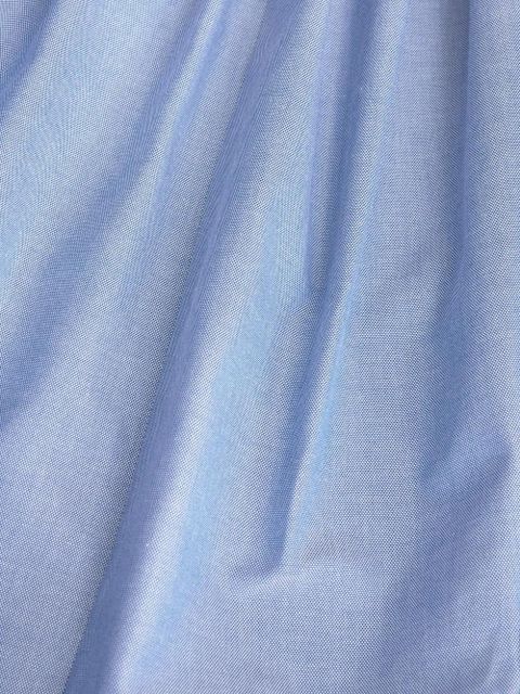 ETRO pleated cotton shirt - Blue