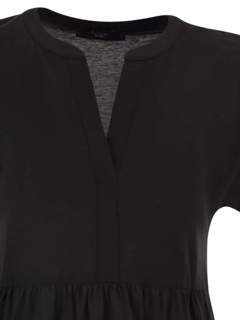 Weekend Max Mara poplin cotton dress - Black