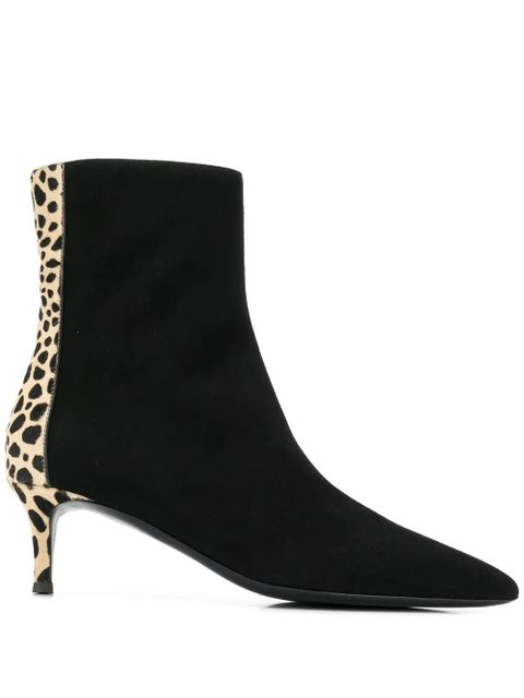 Giuseppe Zanotti leopard ankle boots - Black - zdjęcie produktu nr 1