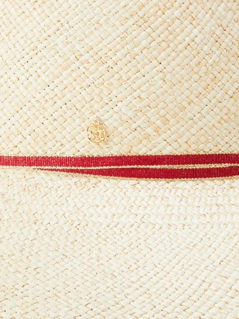 Maison Michel Kate ribbon-detailed hat - Neutrals - zdjęcie produktu nr 2