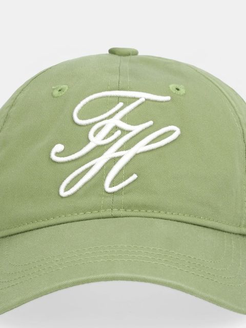 Tommy Hilfiger czapka z daszkiem kolor zielony AW0AW18221 - zdjęcie produktu nr 2