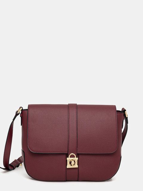 U.S. Polo Assn. torebka Winterberry kolor czerwony BIUWZ8858WVP - zdjęcie produktu nr 1