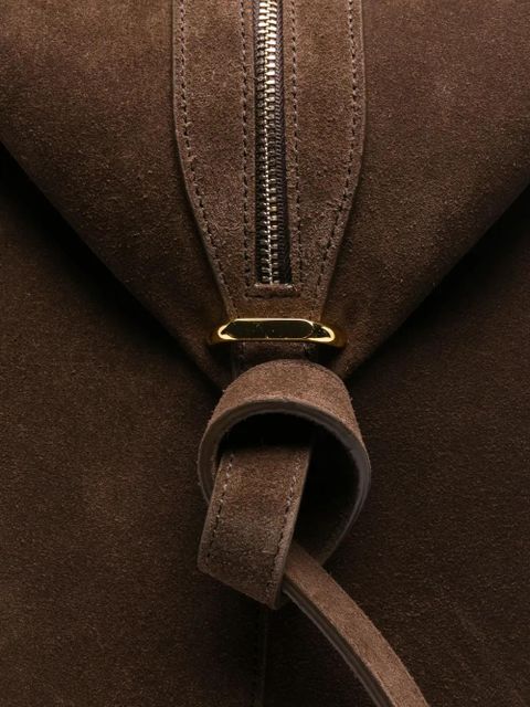 Yuzefi top-handle tote bag - Brown