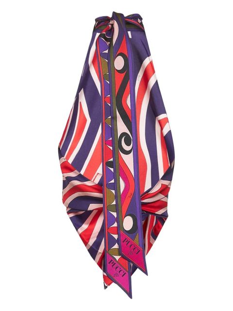 PUCCI labirinto-print top - Purple