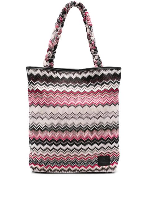 Missoni wave tote bag - Black - zdjęcie produktu nr 1