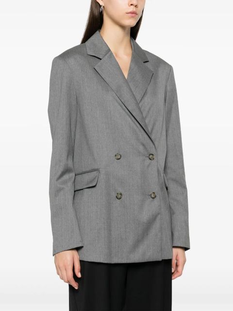 LouLou de Saison tailored twill blazer - Grey - zdjęcie produktu nr 2