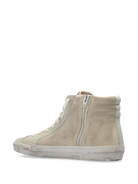 Golden Goose Slide high-top suede sneakers - Neutrals - zdjęcie produktu nr 2