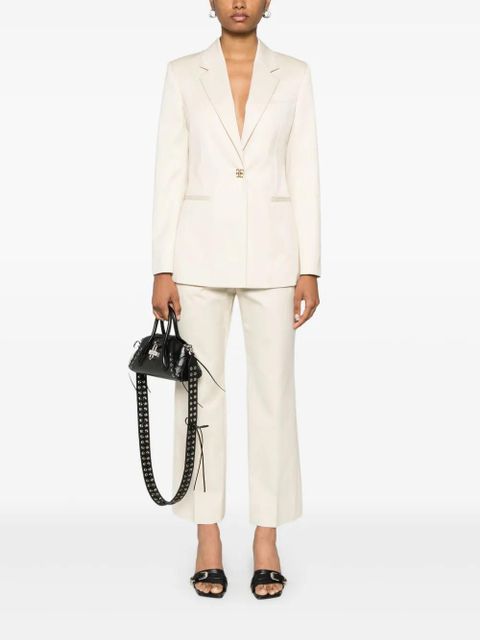 Givenchy high-waist tailored cropped trousers - Neutrals - zdjęcie produktu nr 2
